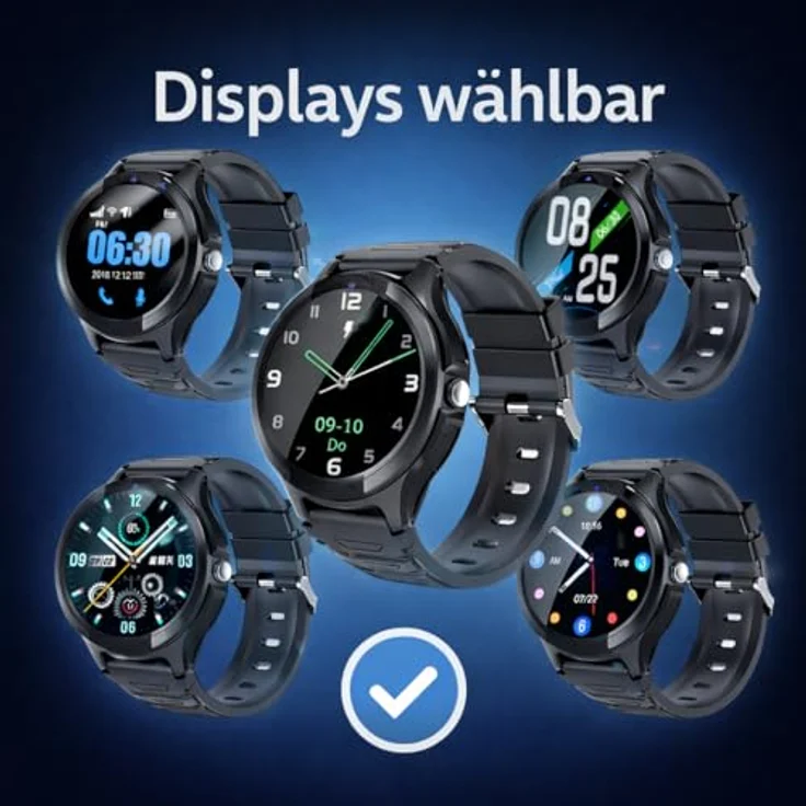 NikuTRAX Seniorenuhr NC120E Protect (DEMENZ) 4G, Smartwatch mit GPS, SOS-Notruf, Sturzsensor und LOCK-Funktion – Bild 3