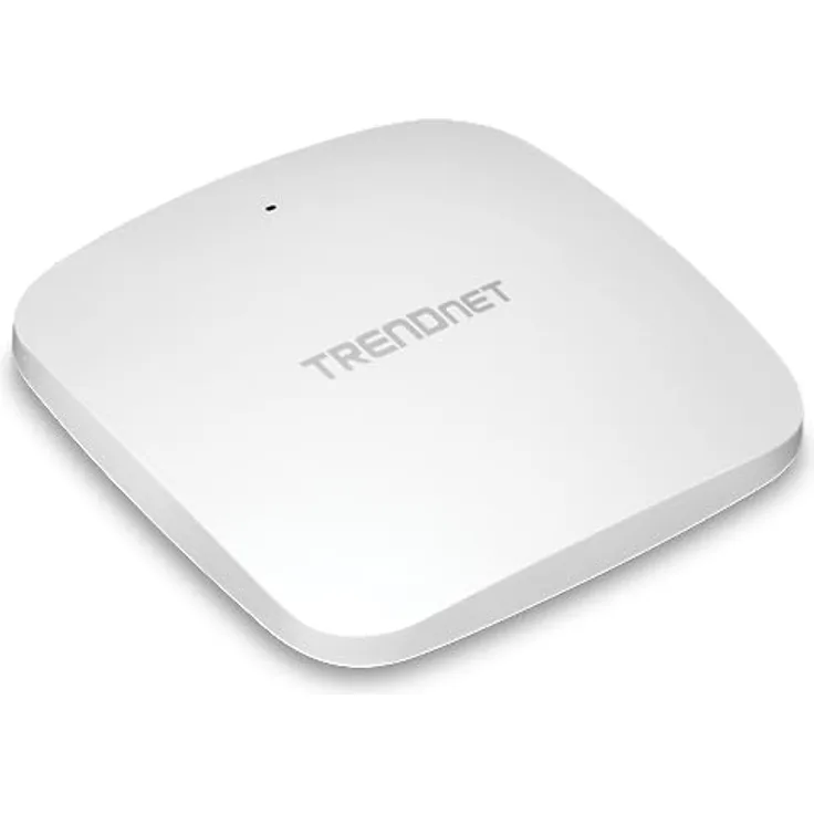 TRENDnet AX3000 Dual Band WiFi 6 PoE+ Access Point, TEW-923DAP, 2402Mbps (5Ghz), 573Mbps (2.4Ghz), WPA3 Ecryption, Weiß