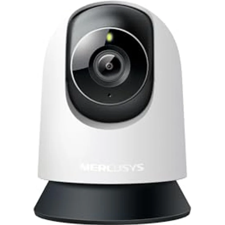 Mercusys MC210, Pan/Tilt Home Security Wi-Fi Kamera mit 2K 3 MP Video, Nachtsicht, Zwei-Wege-Audio, 512 GB microSD Unterstützung – Bild 1