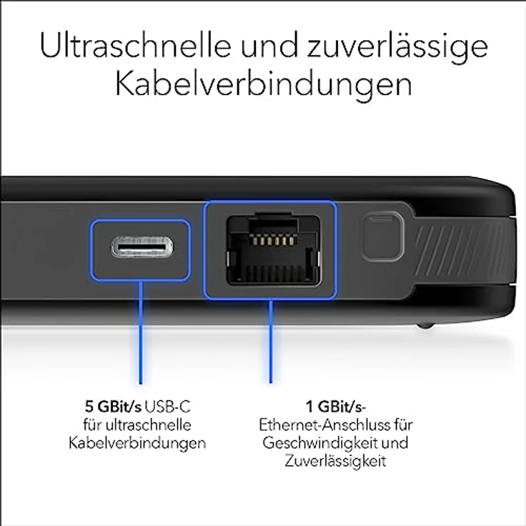 NETGEAR Nighthawk M6 (MR6150) | 5G Router Sim-Karte WiFi 6 | Mobile LTE Router 5G | 5G Modem | Mobiler 5G Hotspot| Ultraschneller, bis zu 2.5 GBit/s, Verbindung von bis zu 32 Geräten – Bild 4