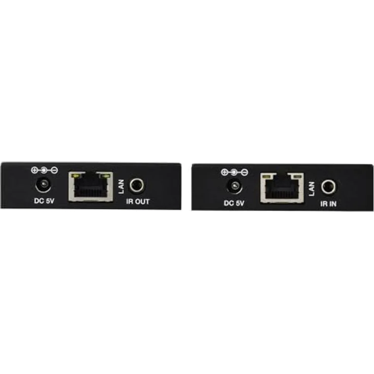 SpeaKa Professional SP-HDE-350 HDMI Extender über RJ45, KVM Switch, 1080P bis 60Hz, 150m Reichweite, Schwarz – Bild 3