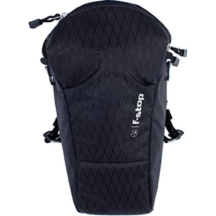 f-stop - Navin Erweiterbare Kamera-Tragetasche für DSLR, spiegellos mit angebrachtem Objektiv.