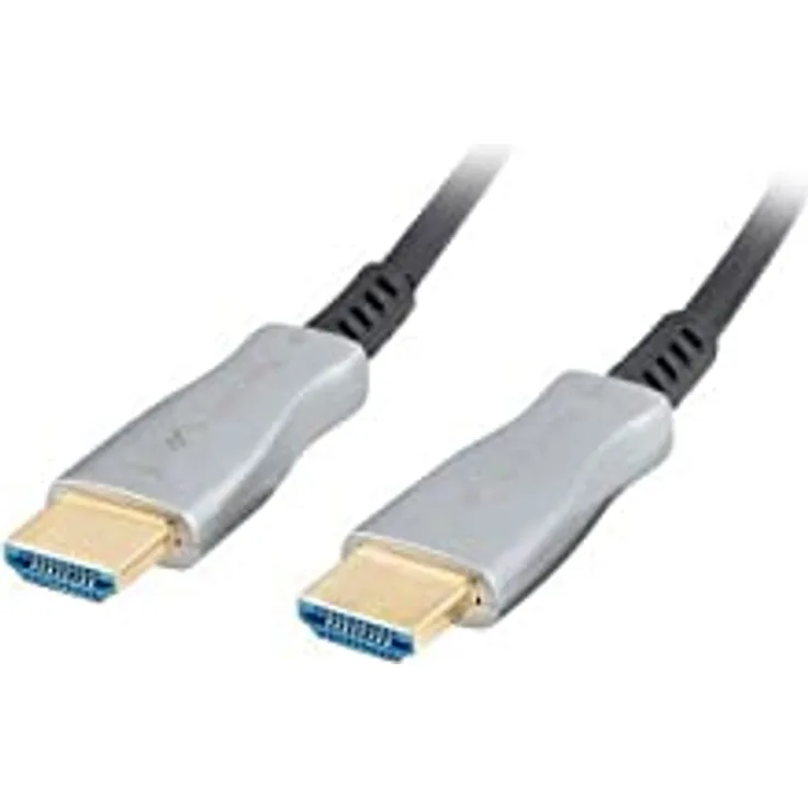 LANBERG HDMI v2.0 M/M cable 80m optical AOC juodas