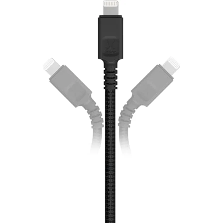 Xtorm Next Gen USB zu Lightning Kabel, 3 Meter, flexibles und langlebiges Kabel in Schwarz für Apple Geräte – Bild 5