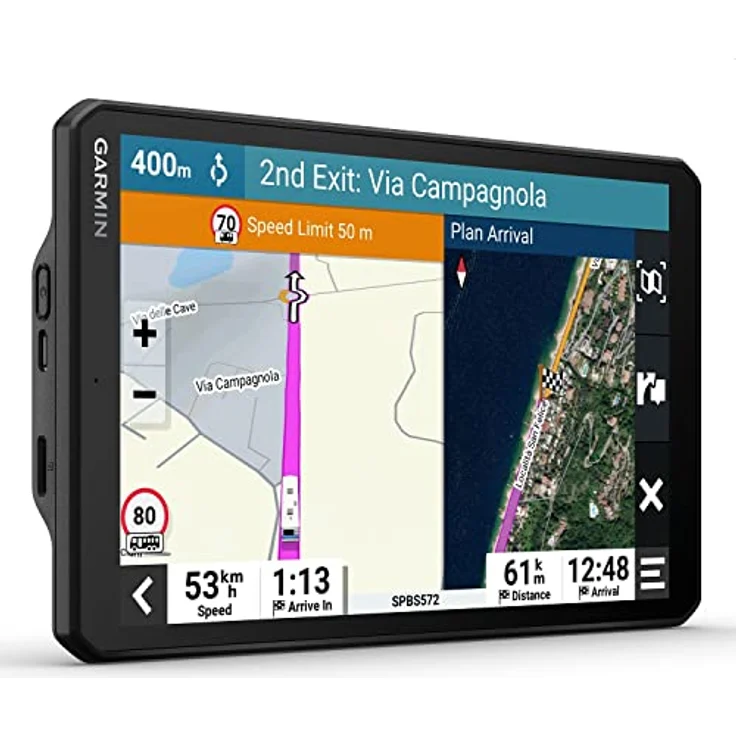 Garmin Camper 1095 MT-S, 10,1 Zoll HD Navigationsgerät mit fahrzeugspezifischer Routenführung und vorinstallierten Europa-Karten – Bild 1
