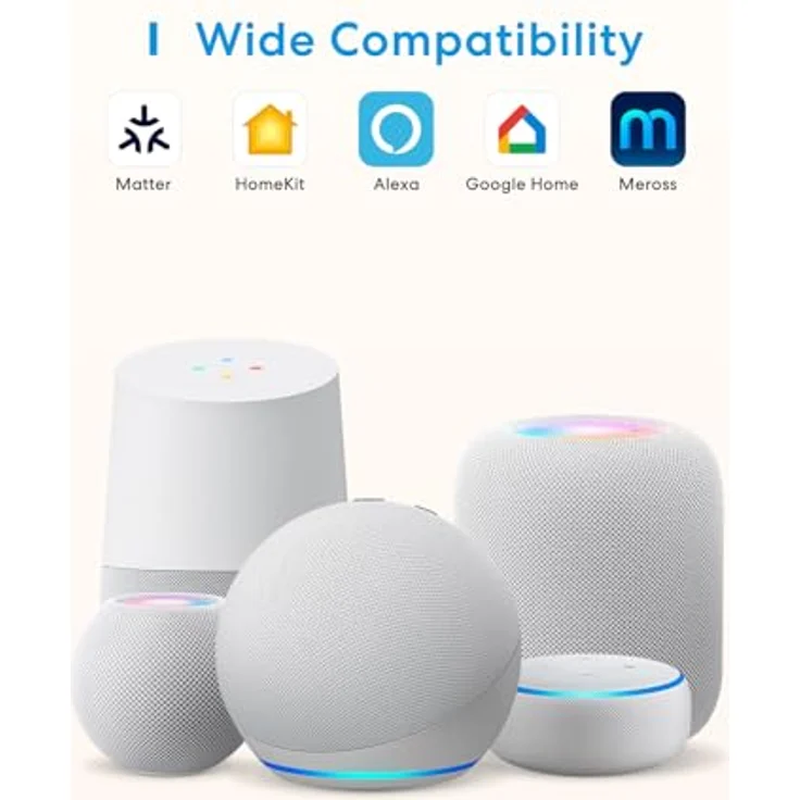 Meross Central MSH450MA, WiFi Matter-Gateway für Smart Home mit einfacher Steuerung, kompakt und zukunftssicher – Bild 5