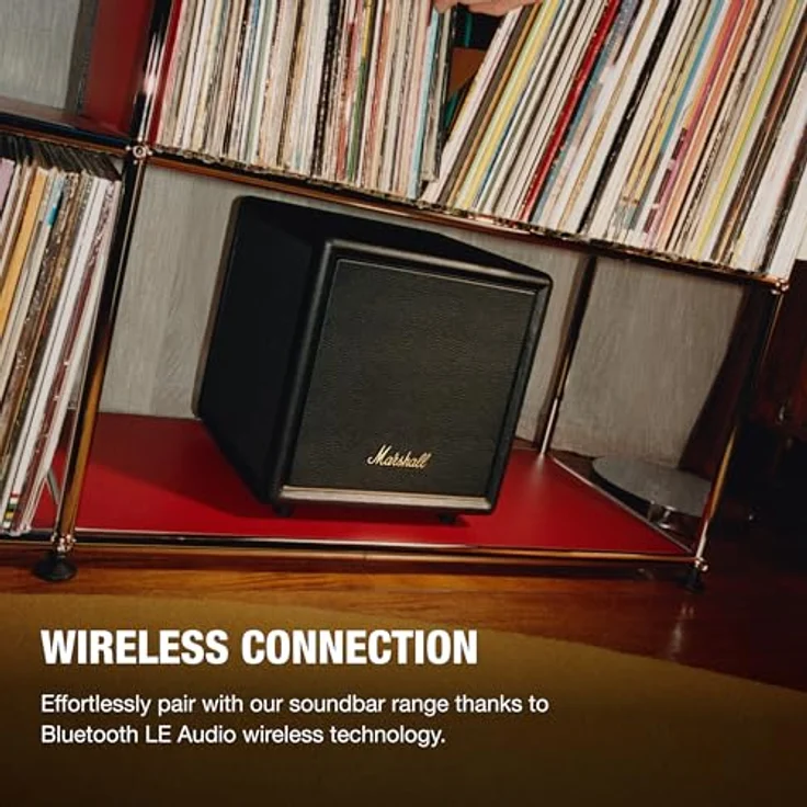 Marshall Heston Sub 200, Kabelloser Subwoofer mit tiefem Bass und Marshall App-Steuerung – Bild 3