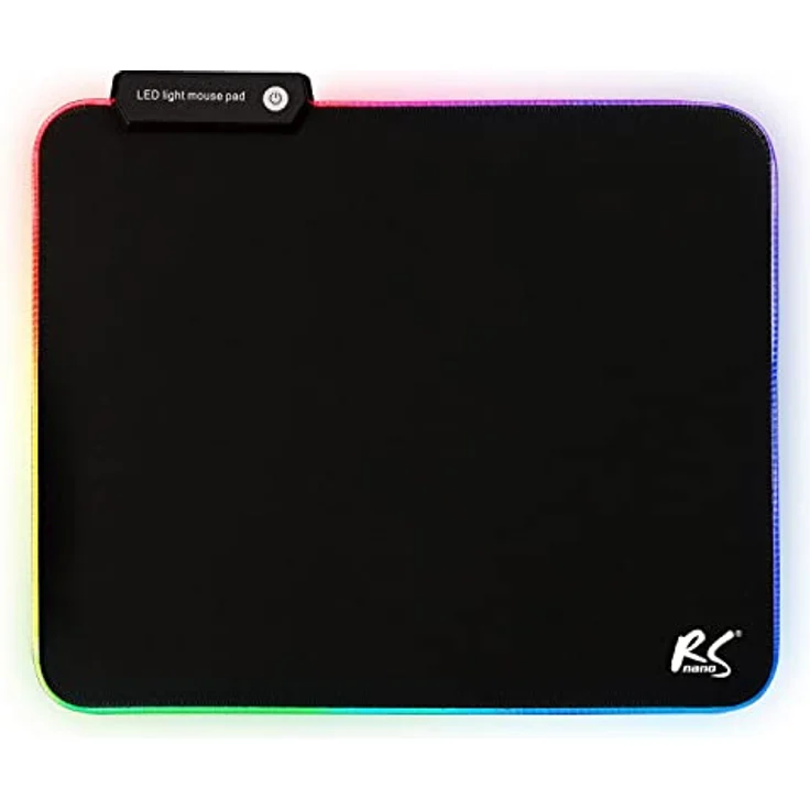 NanoRS RS580 + RS704 Tastatur (Gaming Tastatur Maus Mauspad Set) - Kabellos, RGB-LED-Hintergrundbeleuchtung, schwarz – Bild 6