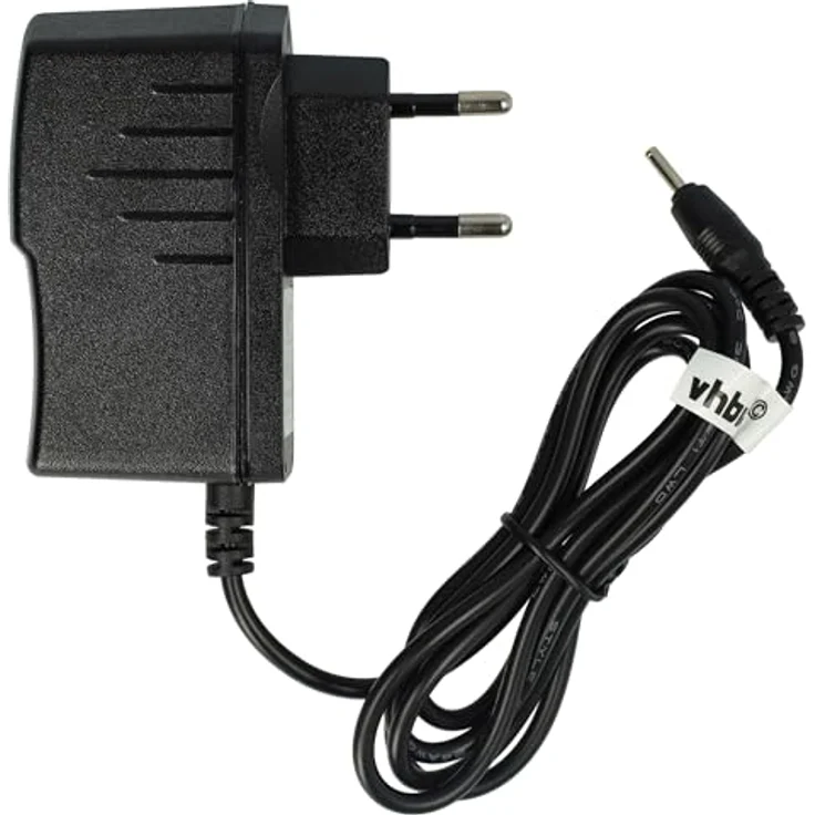 vhbw Netzteil kompatibel mit Medion Lifetab E10312, AC/DC Adapter mit 123 cm Kabellänge, schwarz – Bild 1