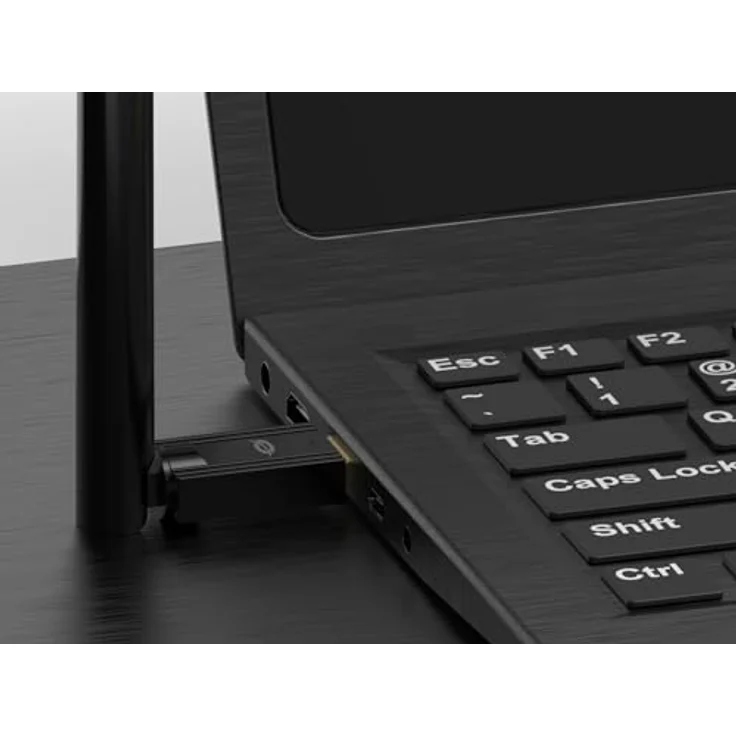 Conceptronic ABBY17B USB-Bluetooth 5.3-Adapter, externe Antenne, hohe Reichweite bis 100m, Schwarz – Bild 5