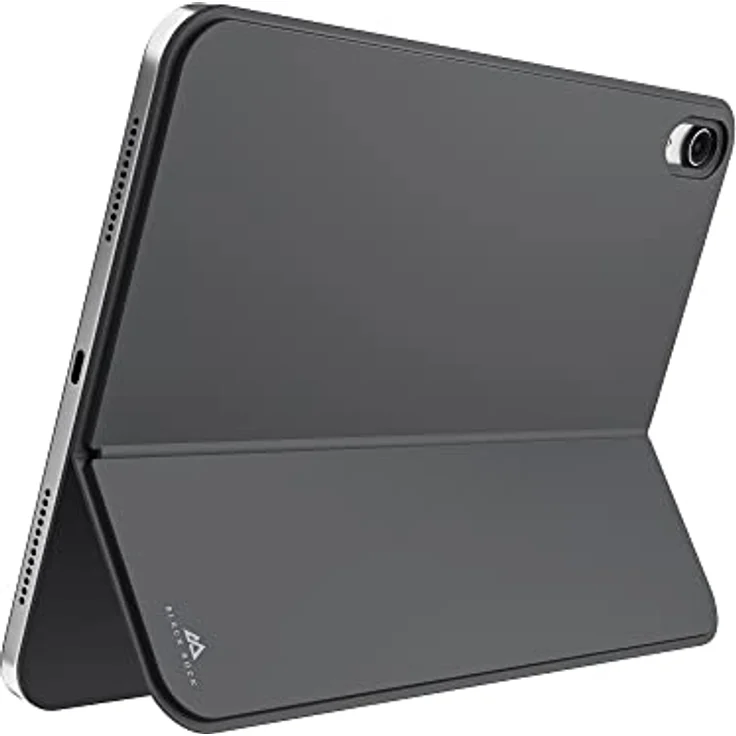 Black Rock Kickstand Cover Hülle Passend für Apple iPad Air 5. Generation 2022 10,9 Zoll I Smart Case, Magnetisch, Tablet Schutzhülle (Schwarz) – Bild 5
