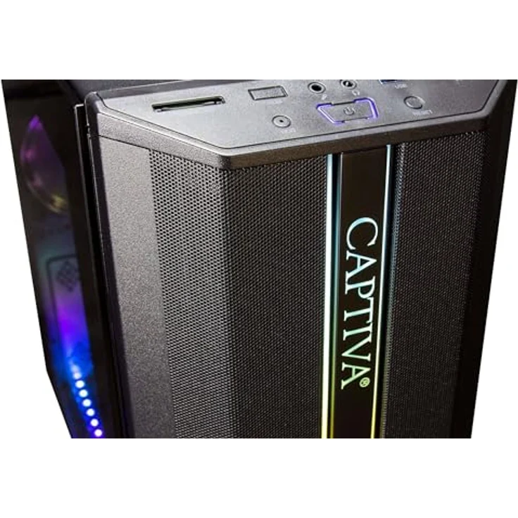 Captiva PC Power Starter R76-210 | AMD Ryzen 5 5600G | 32GB DDR4 RAM | AMD Radeon Graphics | 1 TB SSD | Windows 11 Home, Schwarz. – Bild 4