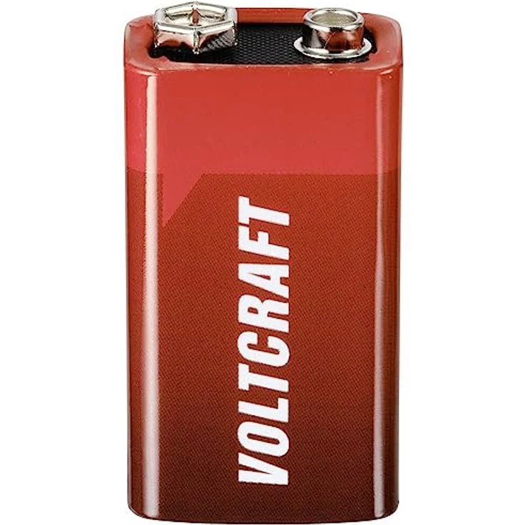 VOLTCRAFT 6LR61 9 V Block-Batterie Alkali-Mangan 550 mAh 9 V 1 St. – Bild 1