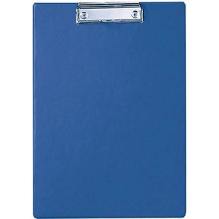 Maul Klemmbrett 2335237, A4, Kunststoffbezug, blau – Bild 1