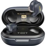 TOZO Golden X1 Kopfhörer Kabellos Bluetooth Balanced Armature Treiber, Hybrid Dynamik Treiber, OrigX Pro, LDAC & Hi-Res Audio Drahtlos, Umgebung & Aktive Geräuschunterdrückung Ohrhörer, Stern Schwarz