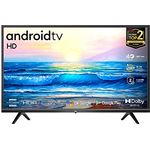 TCL 32S5209 LED Fernseher 80 cm (32 Zoll) Smart TV (HD, Android TV, HDR, Micro Dimming, Dolby Audio, Google Assistant, Chromecast & Google Home), Schwarz