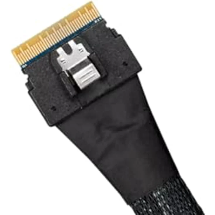 Icy Dock SlimSAS 8i to 2 x OCulink 4i Kabel, PCIe 4.0, Hochgeschwindigkeitsdatenübertragung – Bild 2