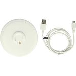 vhbw Ladestation kompatibel mit Bose SoundLink Revolve, Revolve+ Lautsprecher - Inkl. Micro USB Kabel, Weiß