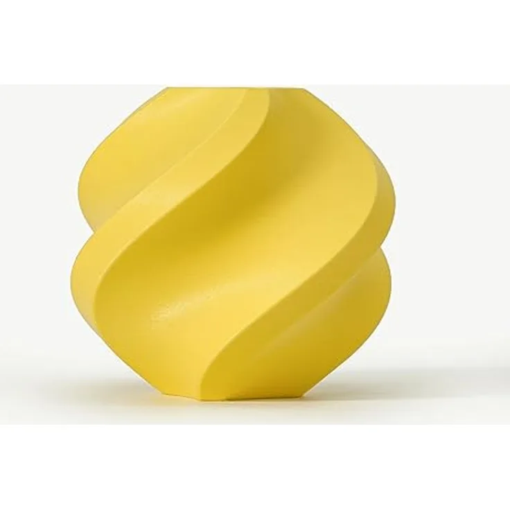 Bambu Lab PLA-Filament, matt, Zitronengelb, 1,75 mm +/- 0,03 mm, biologisch abbaubar, 1 kg