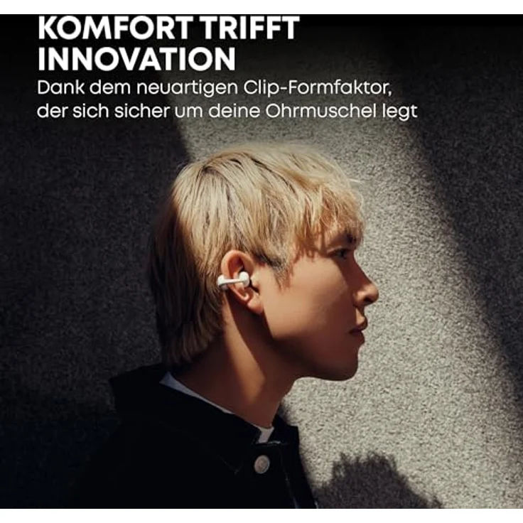 BEYERDYNAMIC Amiron Zero, Open-ear Bluetooth Kopfhörer mit IP54 Spritzwasserschutz, Schwarz – Bild 2