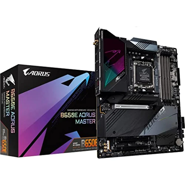 Gigabyte B650E AORUS Master (rev. 1.0) AMD B650 Socket AM5 ATX – Bild 1