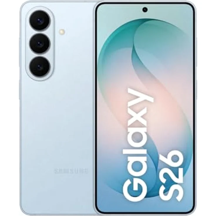 Samsung Galaxy S26 AI Smartphone, Android-Handy ohne Vertrag, 256 GB Speicher, Skyblue – Bild 1