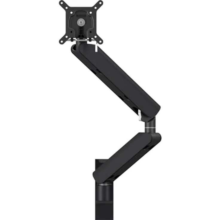 Vogels Pro Motion 4136, Höhenverstellbare Monitor Halterung für Wand- und Tischmontage, Schwarz, geeignet für 43 Zoll Monitore bis 10 kg, TÜV-zertifiziert mit 10 Jahren Garantie