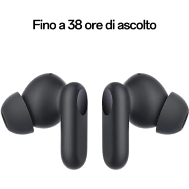 OPPO Enco Buds2 Pro TrueWireless-Kopfhörer, 38 Stunden Laufzeit, 12,4 mm Treiber, Bluetooth 5.3, Reichweite 10 m, Touch-Steuerung, IA-Geräuschunterdrückung, Android und iOS, IP55, Schwarz – Bild 5