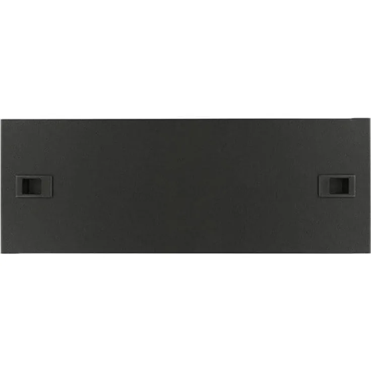 Lanview by Logon - Blindabdeckung - snap locking - Schwarz - 4U - Rack montierbar