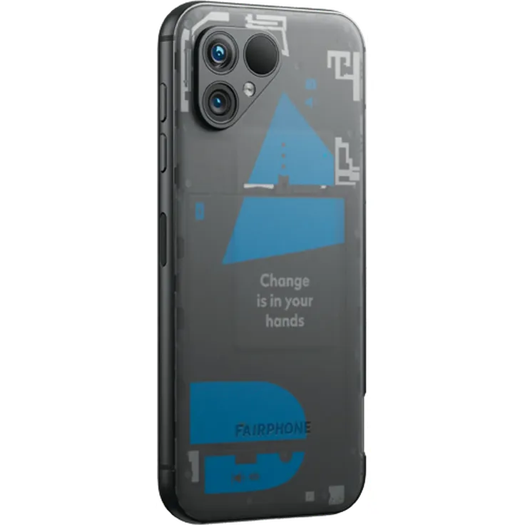 Fairphone 5 Smartphone 16,4cm (6,46 Zoll) OLED-Display, 256GB interner Speicher, 8GB RAM, Dual-SIM, Android 13, Transparent edition – Bild 3