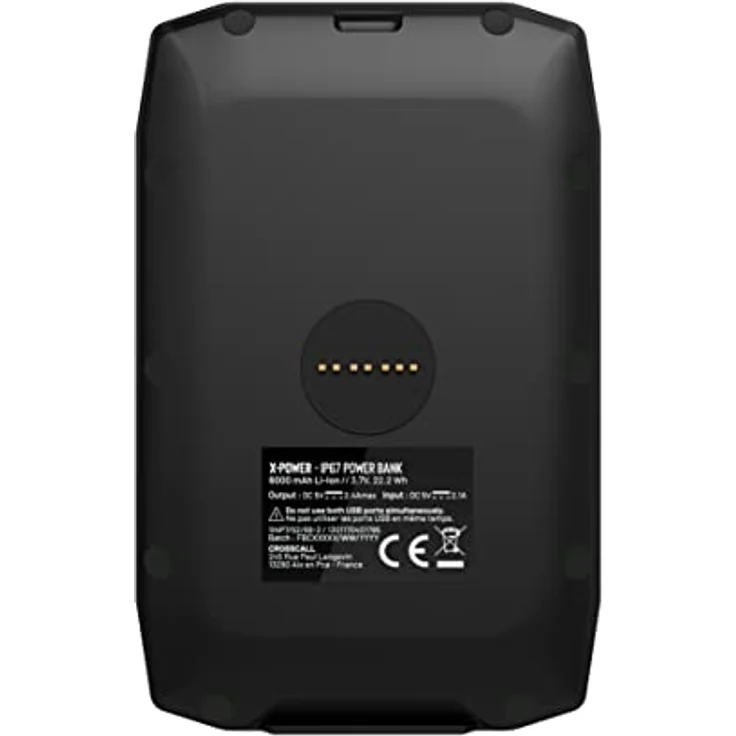 CROSSCALL X-POWER V3, Trådløs Power Bank mit 6000 mAh, magnetischem X-LINK™-System, wasserdicht, schwarz – Bild 4