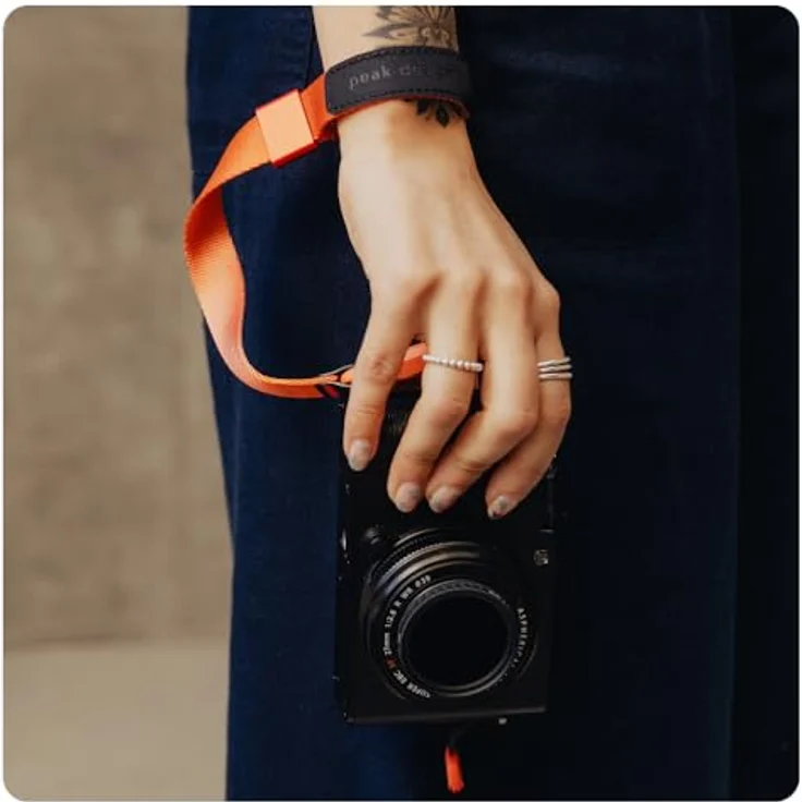 Peak Design Cuff Eclipse CF-EP-3, Kameragurt in Schwarz mit ergonomischem Design und Schnellverschluss – Bild 4