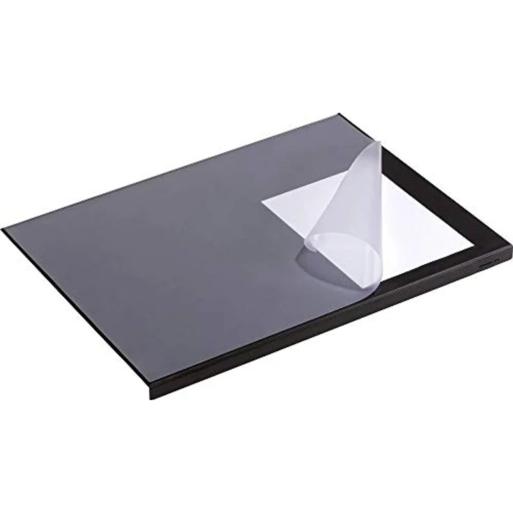 Durable Schreibunterlage 729301, schwarz, Kunststoff, blanko, mit Kantenschutz, 50 x 65cm – Bild 4