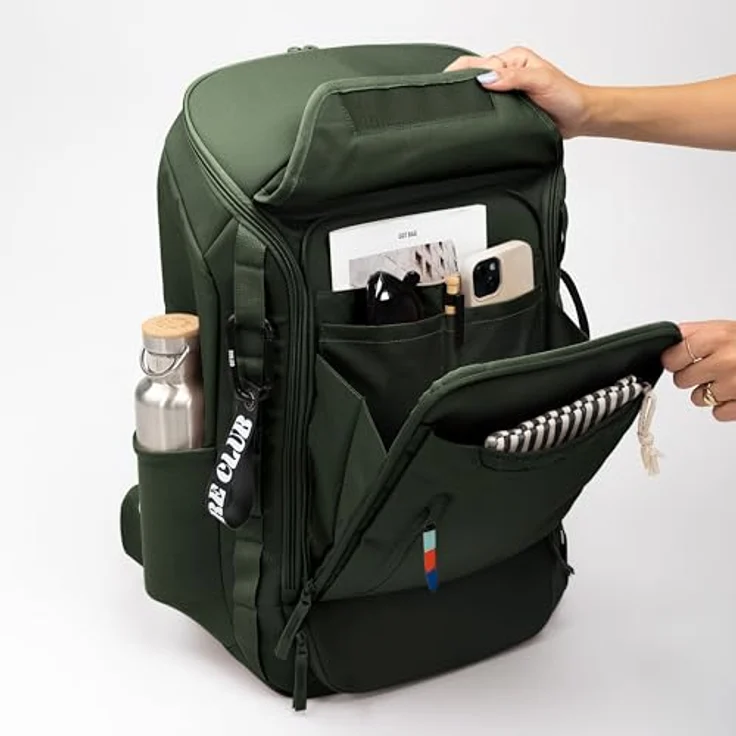 GOT BAG Pro Pack Reiserucksack 53 cm mit Laptopfach, 100% Polyester, Farbe Algen grün – Bild 3