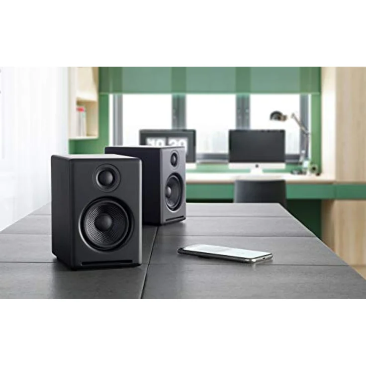 AUDIOENGINE A2+ BT Schwarz Paar Lautsprecher – Bild 5