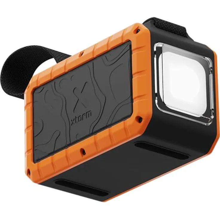 Xtorm Rugged Powerbank mit Taschenlampe - 40.000 mAh - 100W - IP64 - Schockproof - Orange