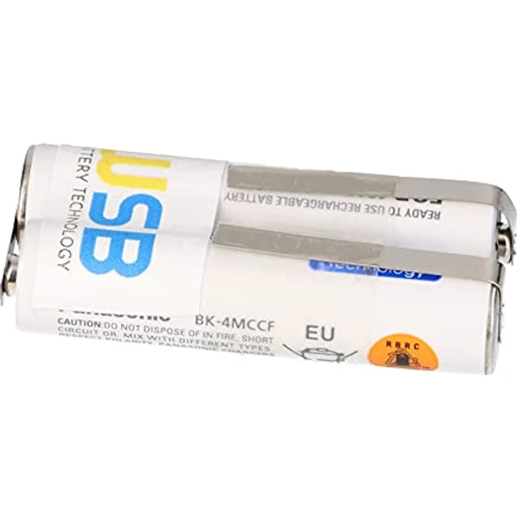 Akkupack passend Philips Rasierer BT9290 Akku 2,4 Volt 800mAh AAA 44,5 x 21x10,5mm mit Lötfahnen 2mm – Bild 4