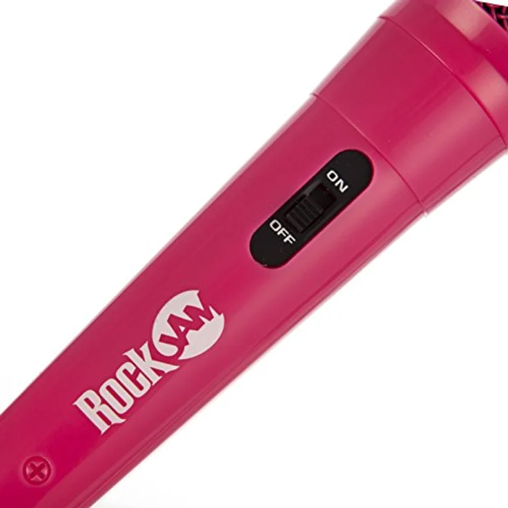 RockJam verdrahtet dynamisches Richtmikrofon mit 3 Meter Schnur rosa – Bild 6