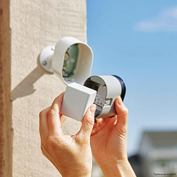 Arlo Wiederaufladbarer Akku, Weiß, Kompatibel mit Arlo Pro 3, Pro 4, Pro 5, Ultra 2 Überwachungskamera WiFi - zertifiziertes Zubehör, VMA5400 – Bild 5