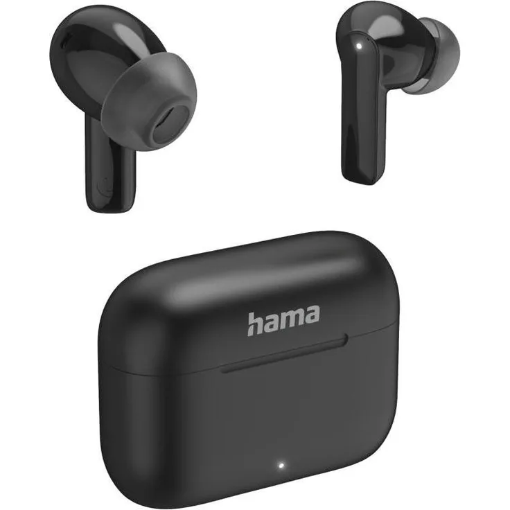 Hama Passion Clear II, Kabelgebundene Kopfhörer mit Active Noise Cancelling (ANC), 200 Stunden Akkulaufzeit, Schwarz