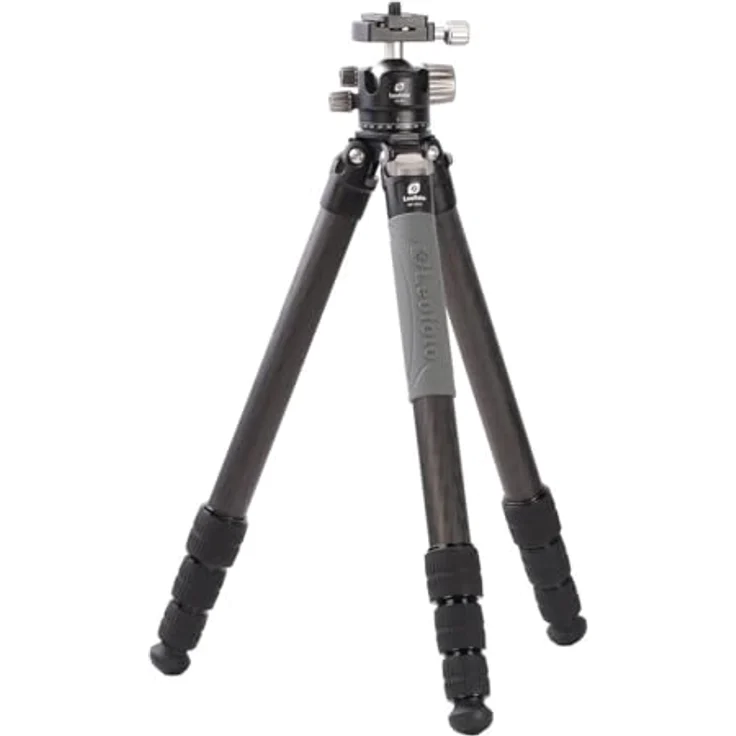 Leofoto Ranger RF-324C + LH-40 Kugelkopf Carbon-Stativ – Bild 2