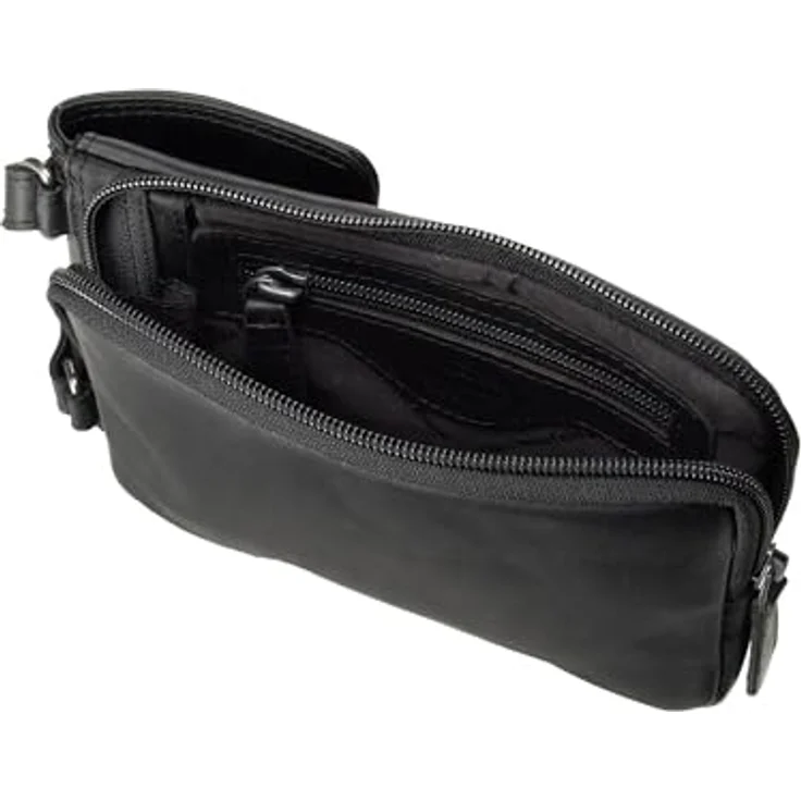 The Chesterfield Brand Langley Handytasche, Leder, schwarz, 11 cm x 2 cm x 20 cm – Bild 5