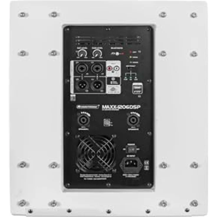 Omnitronic MAXX-1206DSP 2.1 Aktiv-System, PA Lautsprecher in weiss – Bild 3