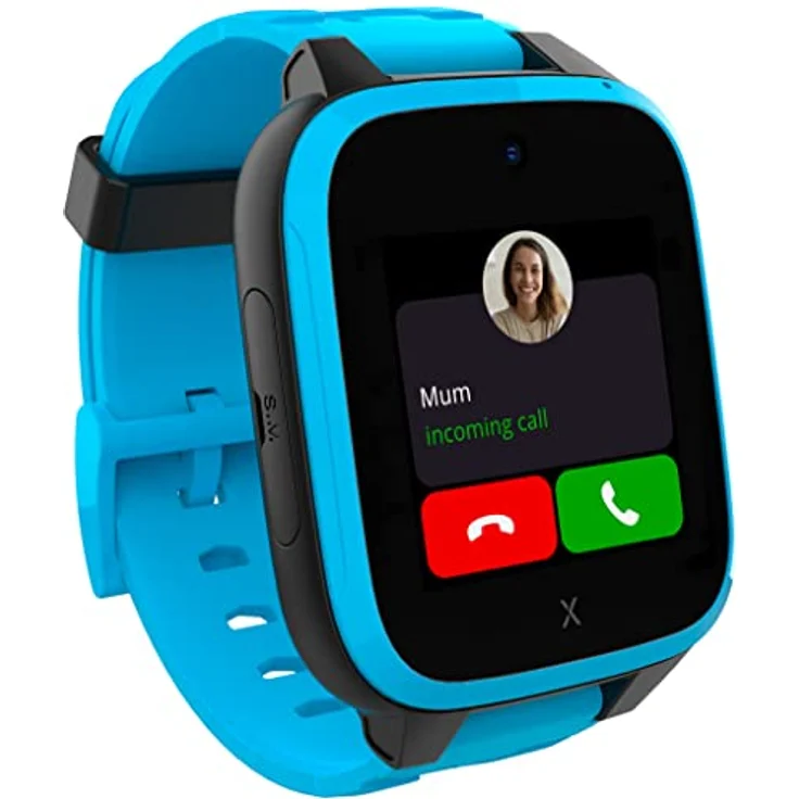 XPLORA XGO 3 - wasserdichte Telefon Uhr für Kinder (mit SIM-Karte) - 4G, Anrufe, Nachrichten, Schulmodus, SOS-Funktion, GPS, Kamera, Schrittzähler - inkl kostenlosem Tarif-Vertrag für 3 Mon. (BLAU) – Bild 3
