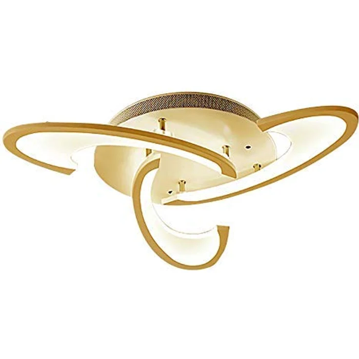 Eurotondisplay LED Deckenleuchte 2127-3 Ø 65 cm LED 59W mit Fernbedienung, kalt-warm einstellbare Lichtfarbe, dimmbar, weiß lackierter Metallrahmen – Bild 5