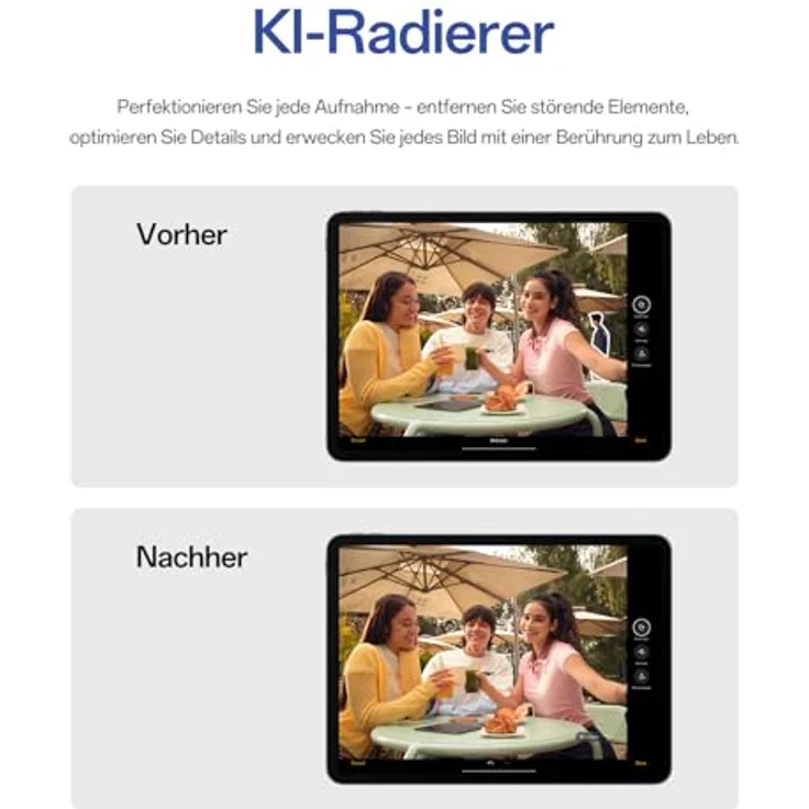 OPPO Pad 5 12.1" Tablet, 2.8K Eye-Comfort Display, 8+128GB, 5G, 10050mAh, Dimensity 7300-Ultra, 120Hz, KI Lesen & Schreiben, Quad-Lautsprecher, 33W SUPERVOOC, Starlight Black – Bild 9