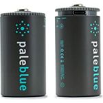 Wiederaufladbare USB Batterien D (LR20) [HR20] Paleblue