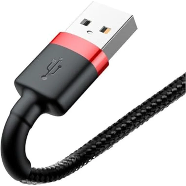 Baseus Cable Cafule - USB to Lightning - 2A 3 m (CALKLF-R91) black and red – Bild 6