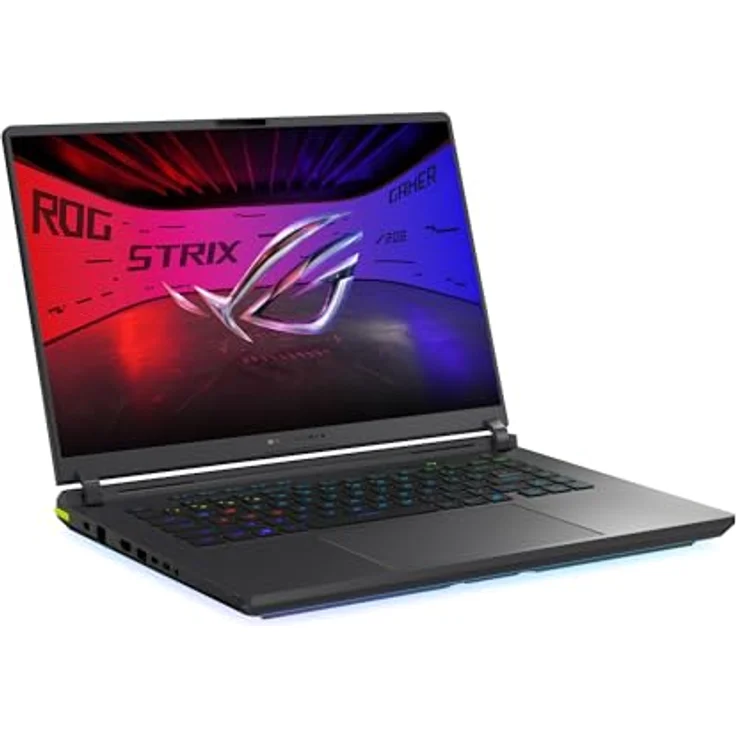 ASUS ROG Strix G16 G615LR-S5177W, Gaming Notebook mit 16 Zoll Display, Intel® Core™ Ultra 7 255HX, 16 GB RAM, 1 TB SSD, GeForce RTX™ 5070 Ti, Grau, Windows 11 Home – Bild 4