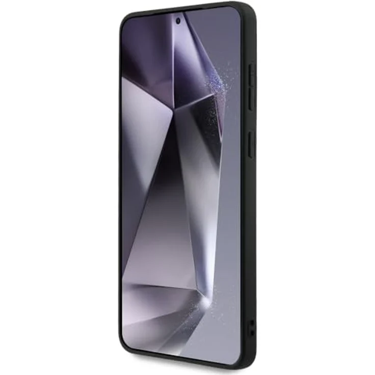 CG MOBILE BMW Lederhülle mit übergroßen Streifen, Echtleder Hardcase kompatibel mit MagSafe für Samsung Galaxy S25 Edge, schwarz – Bild 5
